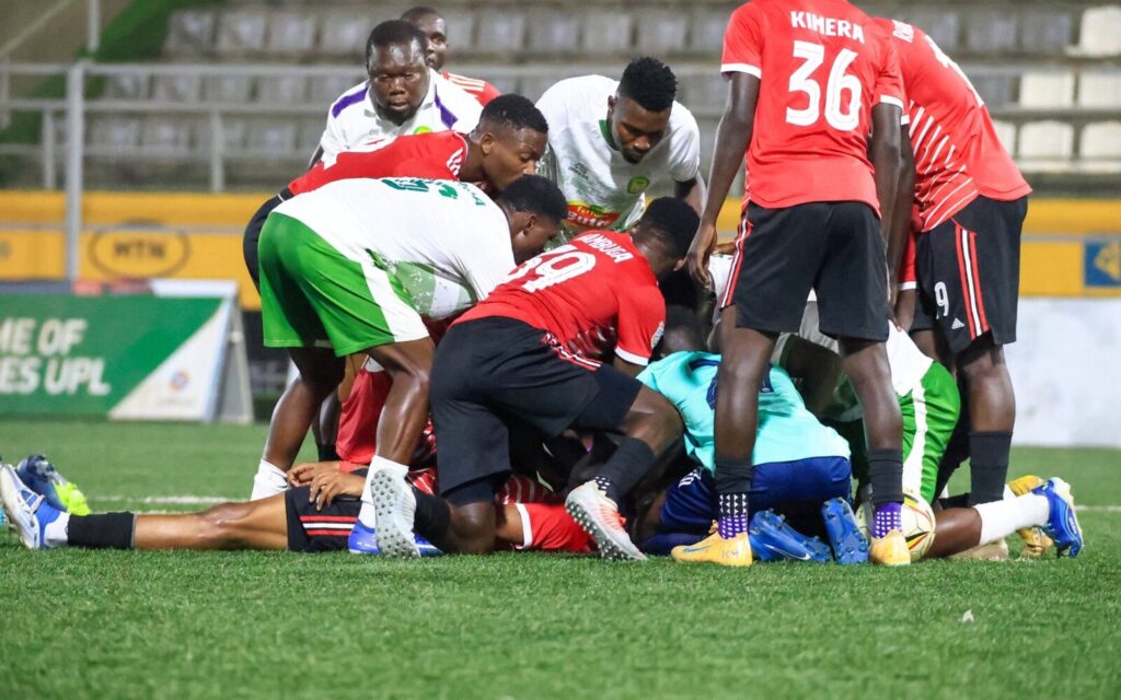 VIDEO: Express FC Midfielder Mulamba Rushed to Hospital After Head Injury