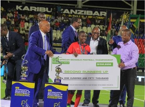 Uganda Among the First Ten Countries to Benefit from CAF Africa Schools Football Championship Prize Money
