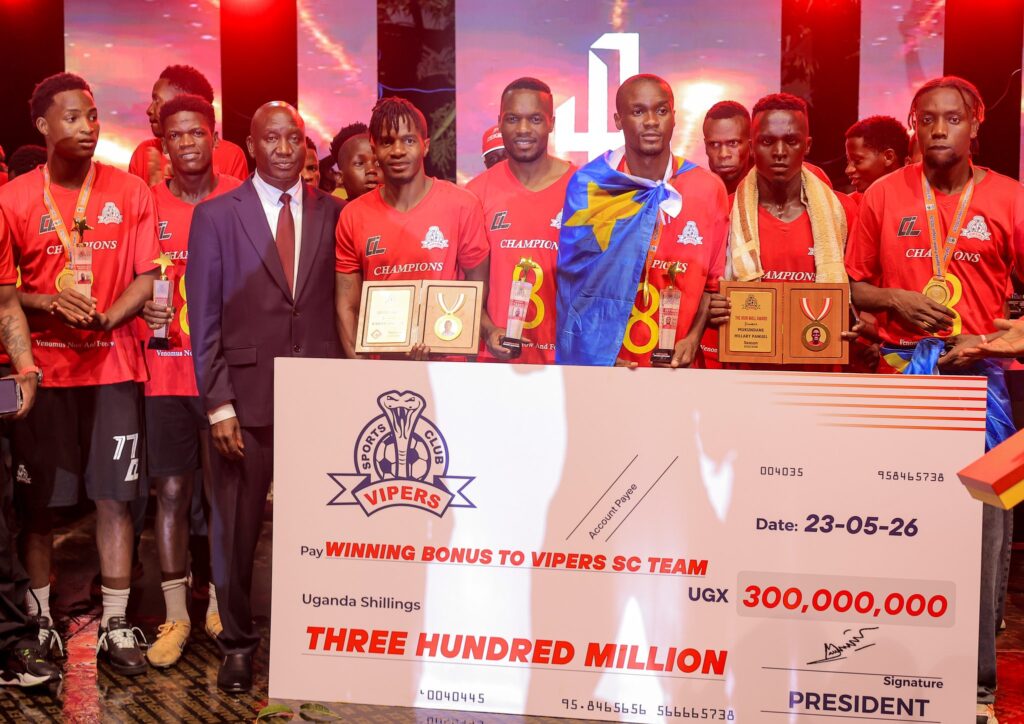 Dr. Lawrence Mulindwa Fulfils UGX 300 Million Title Promise to Vipers