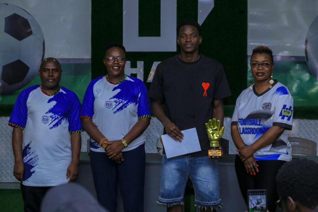 Football Classroom Rewards Lukwago for League-Best Clean Sheet Record