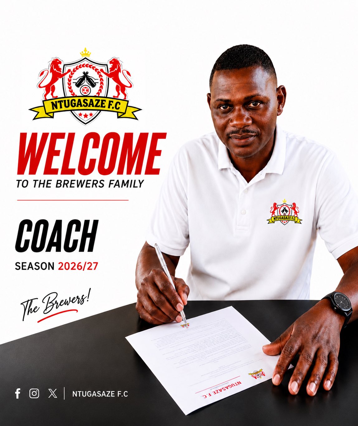 OFFICIAL: Ntugasaze Appoint Dudu Bosco as Head Coach