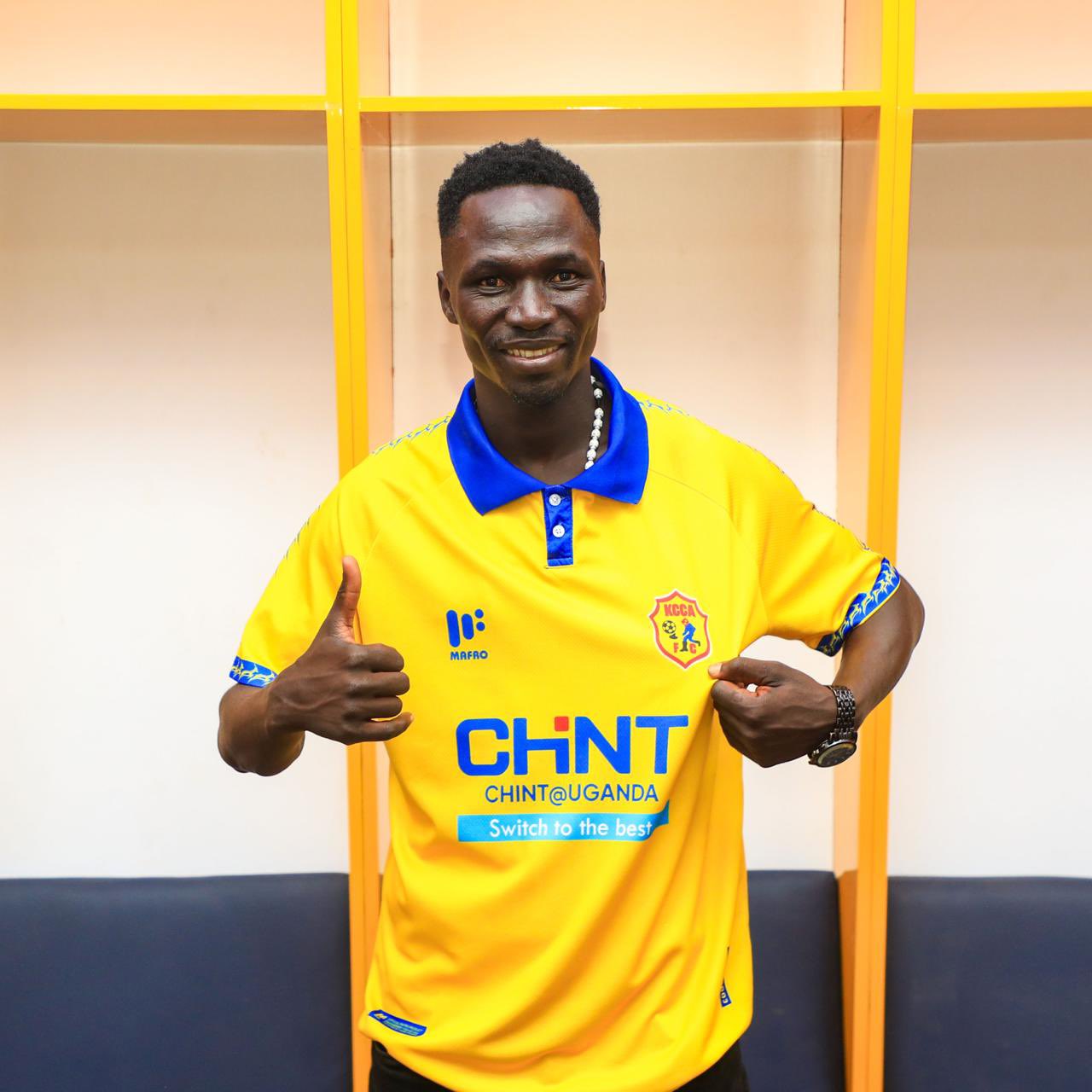 KCCA Complete Signing of Maxwell Owachgiu