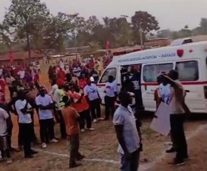 WATCH: Police Fire Warning Shots to Rescue Kyaddondo Technical Team After Busujju Defeat