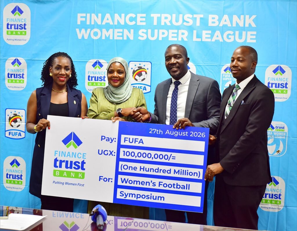 Finance Trust Bank Funds Women Football Symposium with UGX 100M